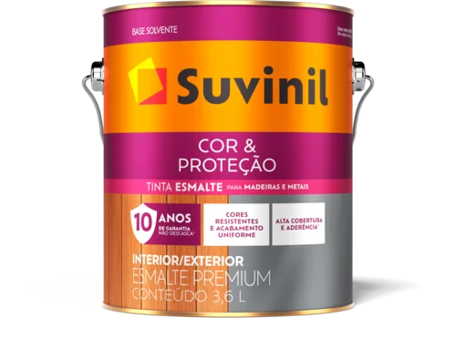Suvinil Esmalte Premium Cor & Proteção Base Solvente